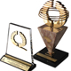 Placa comemorativa e Troféu Ouro PQGF 2010 - excelência em gestão reconheciada