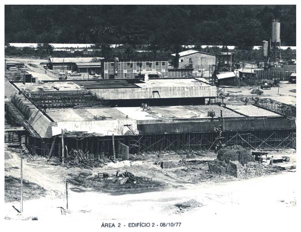 Construção do Prédio da Divisão de Metrologia Elétrica Construção do Prédio da Divisão de Metrologia Elétrica